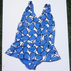 DONATED DVF x GapKids skirted bathing suit NWOT